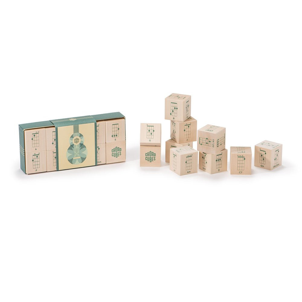 Uncle Goose Chord Cubes Ukulele Blocks   Made In The Usa
